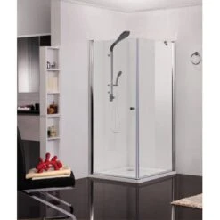 Seitenwand Sanoflex 6 Mm Chrom 105 Cm X 195 Cm 7 Seitenwand Sanoflex 6 Mm Chrom 105 Cm X 195 Cm -Home Bathroom 041 201042 201043 201044 5 1