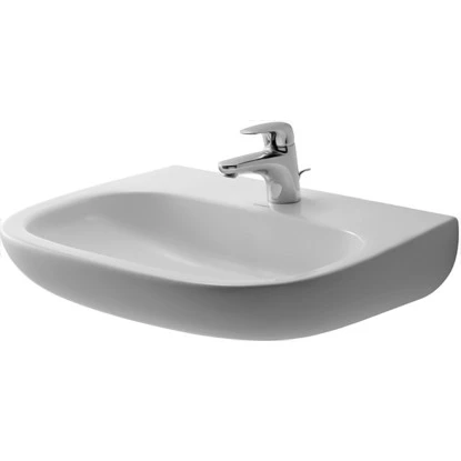 Duravit Waschbecken D-Code Med 60 Cm Weiß 3 Duravit Waschbecken D-Code Med 60 Cm Weiß