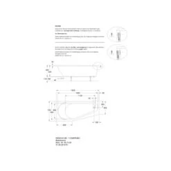 Geberit Raumsparwanne Renova 160 Cm Weiß Rechts 9 Geberit Raumsparwanne Renova 160 Cm Weiß Rechts -Home Bathroom 0569 print masszeichnung 1