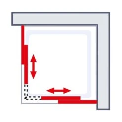 Schulte ExpressPlus Eckeinstieg Variabel Sunny80-90 X 80-90 X 180 Cm 4-teilig 10 Schulte ExpressPlus Eckeinstieg Variabel Sunny80-90 X 80-90 X 180 Cm 4-teilig -Home Bathroom 060991064715 2053 064715 6