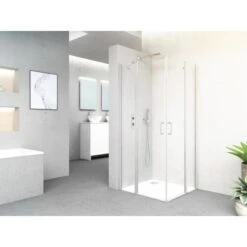 Baliv Duschkabine DUK-90.50E 90 Cm X 90 Cm Chrom -Home Bathroom 107799 AB01 190221 L RET01