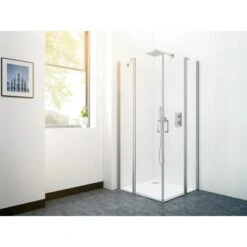 Baliv Duschkabine DUK-90.50E 90 Cm X 90 Cm Chrom -Home Bathroom 107799 AB03 190221 L RET01