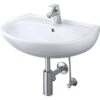 Geberit Waschbecken Renova 60 Cm Inkl. Armatur Weiß -Home Bathroom 161000 GeberitRenovaWT60cm