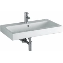 Geberit Waschbecken ICon 75 Cm Weiß Mit Hl Und Ül KeraTect -Home Bathroom 16635 4123 8272696 print 1