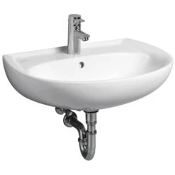 Geberit Waschbecken Renova 65 Cm Manhattan Mit Hahnloch Und Überlauf -Home Bathroom 16854 4123 1736957 print 1