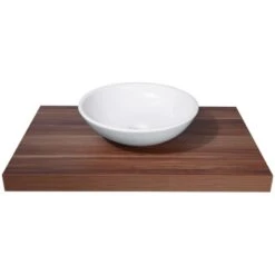 Aufsatzwaschbecken Ø 42 Cm Rund Weiß -Home Bathroom 2137 Aufsatzwaschbecken 3 1