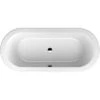 Villeroy & Boch Oval-Badewanne Loop & Friends 180 Cm X 80 Cm Rund Alpin -Home Bathroom 2377 4123 vbb d ba180lfo7v