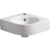 Geberit Eck-Handwaschbecken Renova Compact 45 Cm WeißHl Und ÜL 1 Geberit Eck-Handwaschbecken Renova Compact 45 Cm WeißHl Und ÜL -Home Bathroom 23 276132000 Primary Image