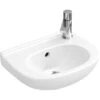 Villeroy & Boch Gäste-Waschbecken Compact O.Novo 36 Cm Weiß Seitl. HL Mit ÜL -Home Bathroom 23 7010152 Print Hauptbild