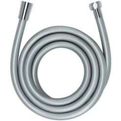 Wenko Duschschlauch 175 Cm Kunststoff Silber Messing-Anschlüsse Verchromt -Home Bathroom 284643 1068 24005100 de 01