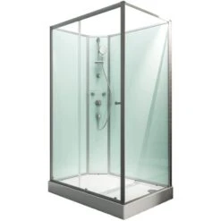 Schulte Komplettduschkabine Ibiza Funktionsteil Links 120x80x204 Cm -Home Bathroom 32020 2053 4060991009945 1