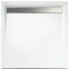 Schulte ExpressPlus Duschwanne Mit Rinne Chromoptik Extraflach 100 X 100 Cm -Home Bathroom 32020 2053 4060991037108 2