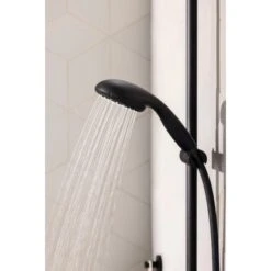 Grohe QuickFix Brausestangenset Vitalio Start 100 Schwarz 2 Strahlarten -Home Bathroom 4005176782183 4520 AB 01