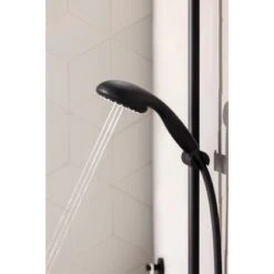 Grohe QuickFix Brausestangenset Vitalio Start 100 Schwarz 2 Strahlarten -Home Bathroom 4005176782183 4520 AB 02
