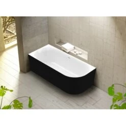 Ottofond Badewanne Mince Corner Rechts 180 Cm X 80 Cm Schwarz Weiß 8 Ottofond Badewanne Mince Corner Rechts 180 Cm X 80 Cm Schwarz Weiß -Home Bathroom 4005489137052 3209 AB 01
