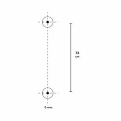 Baliv Brausestange DST-50.01, 58 Cm Verchromt -Home Bathroom 4007873312373 WEB01 260521