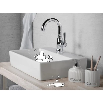 Baliv Aufsatzwaschbecken WBA-7020 Eckig 52 Mm X 36 Cm 10 Baliv Aufsatzwaschbecken WBA-7020 Eckig 52 Mm X 36 Cm – Bild 8