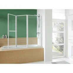 Badewannenaufsatz Mela I Weiß -Home Bathroom 4007874118998 AB01 040313 1