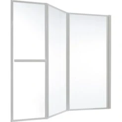 Badewannenaufsatz Mela I Weiß -Home Bathroom 4007874118998 S01 040313