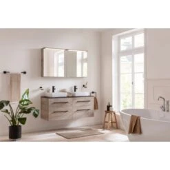 Fackelmann Aufsatzwaschbecken Vaida Keramik 40,5 Cm Weiß 10 Fackelmann Aufsatzwaschbecken Vaida Keramik 40,5 Cm Weiß -Home Bathroom 4008033796996 3254 04