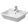 Duravit Einbauwaschbecken Starck 3 56 Cm Weiß Mit Waschtisch + 1 Hahnloch -Home Bathroom 4021534223297 001