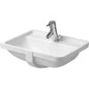 Duravit Einbauwaschbecken Starck 3 52,5 Cm Weiß WG Mit Waschtisch + 1 Hahnloch 1 Duravit Einbauwaschbecken Starck 3 52,5 Cm Weiß WG Mit Waschtisch + 1 Hahnloch -Home Bathroom 4021534223341 001