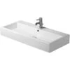 Duravit Einbauwaschbecken Vero 100 Cm Weiß 1 Hahnloch Geschliffen 2 Duravit Einbauwaschbecken Vero 100 Cm Weiß 1 Hahnloch Geschliffen -Home Bathroom 4021534285776 001