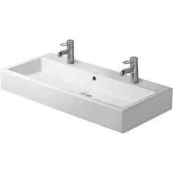 Duravit Einbauwaschbecken Vero 100 Cm Weiß 1 Hahnloch Geschliffen 6 Duravit Einbauwaschbecken Vero 100 Cm Weiß 1 Hahnloch Geschliffen -Home Bathroom 4021534285776 002