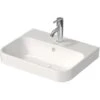 Duravit Aufsatzbecken Happy D.2 Plus Weiß Hochglanz 17 Cm X 50 Cm X 40 Cm -Home Bathroom 4053424896830 2438 S 01