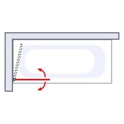 Schulte Komfort Badewannenfaltwand 1-tlg. Mit Handtuchhalter 70 X 140 Cm Weiß 9 Schulte Komfort Badewannenfaltwand 1-tlg. Mit Handtuchhalter 70 X 140 Cm Weiß -Home Bathroom 4060991006098 6