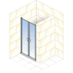 Schulte Pendeltür Logo Für Nische Echtglas Klar Hell 80 X 180 Cm 10 Schulte Pendeltür Logo Für Nische Echtglas Klar Hell 80 X 180 Cm -Home Bathroom 4060991013133 2053 5