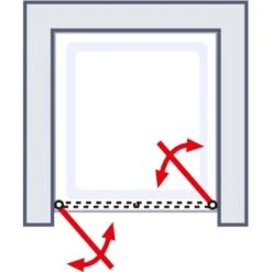 Schulte Pendeltür Logo Für Nische Echtglas Klar Hell 80 X 180 Cm 11 Schulte Pendeltür Logo Für Nische Echtglas Klar Hell 80 X 180 Cm -Home Bathroom 4060991013133 2053 6