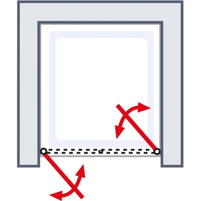 Schulte Pendeltür Logo Für Nische Echtglas Klar Hell 80 X 180 Cm 7 Schulte Pendeltür Logo Für Nische Echtglas Klar Hell 80 X 180 Cm – Bild 5