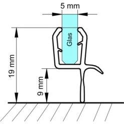 Schulte Dichtprofil Für Serie Alexa Style 2.0 Und Sunny 5 Schulte Dichtprofil Für Serie Alexa Style 2.0 Und Sunny -Home Bathroom 4060991014949 2053 6