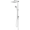 Schulte ExpressPlus Duschsystem Rain Mit Umsteller Verchromt Eckig -Home Bathroom 4060991038846 2053 2