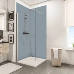 Schulte ExpressPlus DecoDesignRückwände Profile Set Ecke Asym. 210x90x120 Cm -Home Bathroom 4060991067631 Bild03