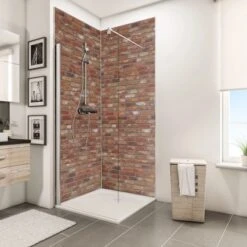 Schulte ExpressPlus DecoDesign Duschrückwand Dekor Klinker 255x100cm -Home Bathroom 4060991068003 Bild03