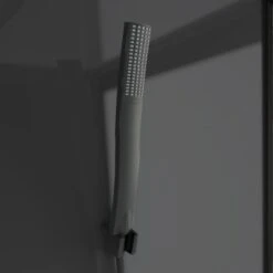 Schulte ExpressPlus Komplettdusche-Schiebetür Bali Mattschwarz 215 Cm X 115 Cm -Home Bathroom 4060991074998 2053 CU 04