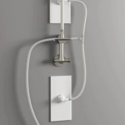 Schulte ExpressPlus Komplettdusche-Schiebetür Bali Mattschwarz 215 Cm X 115 Cm -Home Bathroom 4060991074998 2053 CU 08