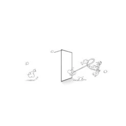 Baliv Duschabtrennung Walk-In DUK-120.81 120 Cm X 195 Cm Schwarz -Home Bathroom 4250312110997 S02 080720 L