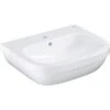 Grohe Waschbecken Euro Keramik PureGuard 60 Cm Alpinweiß -Home Bathroom 428740 1709 428740 bild