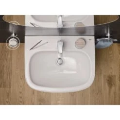Grohe Waschbecken Euro Keramik PureGuard 60 Cm Alpinweiß -Home Bathroom 428740 4250 02
