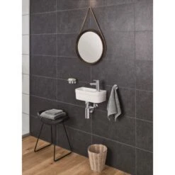 Grohe Handwaschbecken Euro Keramik Alpinweiß 37 Cm -Home Bathroom 428801 4250 02