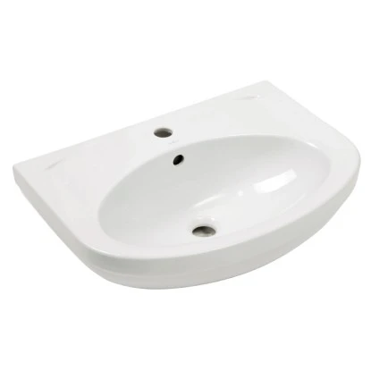 Sanitop-Wingenroth Waschbecken 60 Cm Lobo Weiß 3 Sanitop-Wingenroth Waschbecken 60 Cm Lobo Weiß