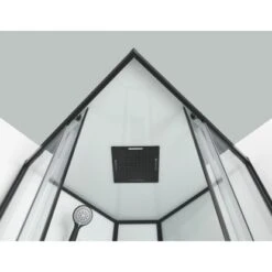 Sanotechnik Komplettduschkabine Sky 2 CL74 Schwarz -Home Bathroom 447531 4633 3