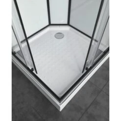 Sanotechnik Komplettduschkabine Sky 2 CL74 Schwarz -Home Bathroom 447531 4633 4