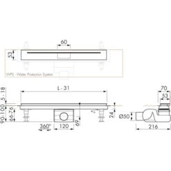 ESS Easy Drain Duschrinne XS Nano Wall Design 120 Cm 11 ESS Easy Drain Duschrinne XS Nano Wall Design 120 Cm -Home Bathroom 4851523 4851739 4851754 tz