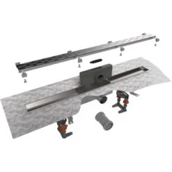 ESS Easy Drain Duschrinne Compact FF 70 Cm Sperrwasserhöhe 30 Mm 8 ESS Easy Drain Duschrinne Compact FF 70 Cm Sperrwasserhöhe 30 Mm -Home Bathroom 4854964 4854972 4854998 b3