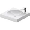Duravit Aufsatzwaschbecken Architec 50 Cm Weiß Geschliffen Mit Hahnloch Rechts -Home Bathroom 491976 320500008 2438 1