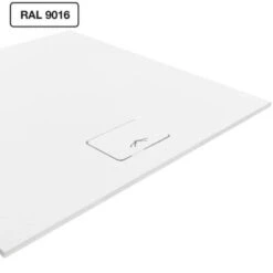 Nordholm Slimline Duschwanne 120 Cm X 90 Cm Weiß